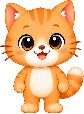 Mari Mascot Mèo Đứng